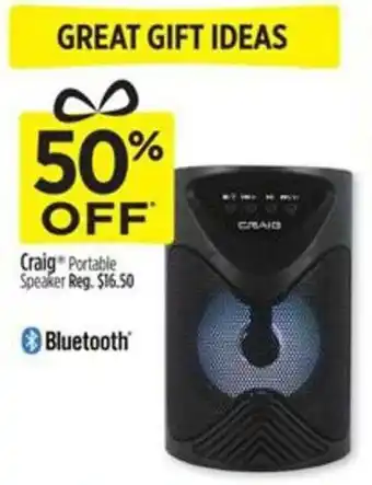 Dollar General Craig Portable Speaker offer