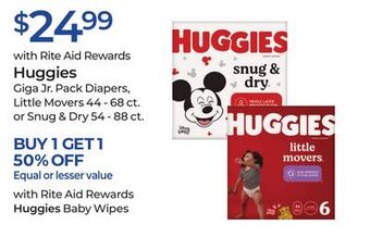 Rite Aid Huggies offer
