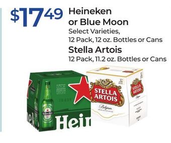 Rite Aid Heineken or blue moon, stella artois offer