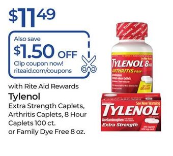 Rite Aid Tylenol offer