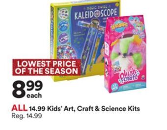 Michaels All kids' art, craft & science kits offer