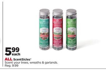 Michaels All scentsicles® scent your trees, wreaths & garlands offer