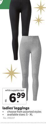 Lidl Ladies' leggings offer