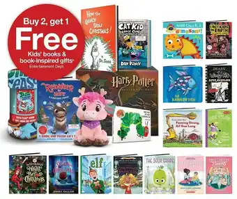 Target Kids books & book-inspired gifts offer