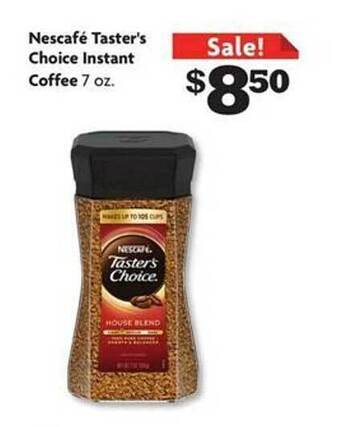 Family Dollar Nescafé taster's choice instant coffee offer