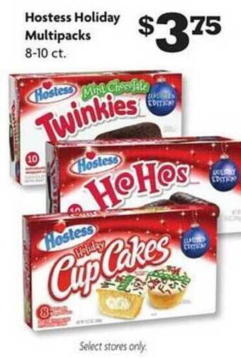 Family Dollar Hostess holiday multipacks offer