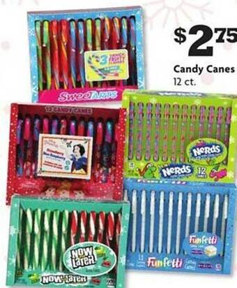 Family Dollar Candy canes offer