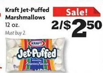 Family Dollar Kraft jet-puffed marshmallows offer