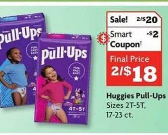 Family Dollar Huggies pull-ups offer
