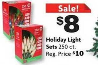 Family Dollar Holiday light sets offer