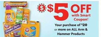 Family Dollar Arm & hammer products offer