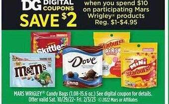 Dollar General Mars wrigley products offer