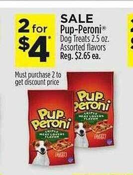 Dollar General Pup-peroni dog treats offer