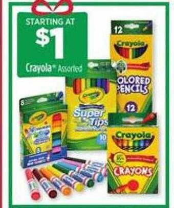 Dollar General Crayola offer