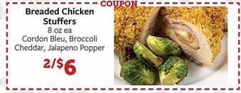 Fareway Breaded chicken stuffers offer