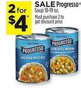 Dollar General Progresso soup offer