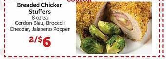 Fareway Breaded chicken stuffers offer