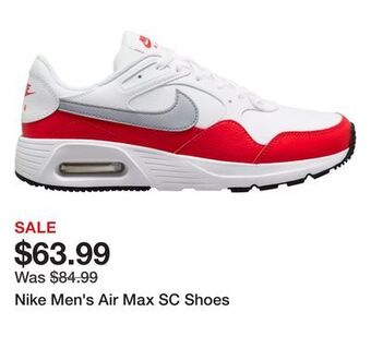 Dick's Sporting Goods Nike men's air max sc shoes offer