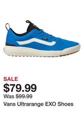 Dick's Sporting Goods Vans ultrarange exo shoes offer