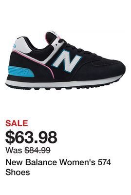 Dick's Sporting Goods New balance women's 574 shoes offer