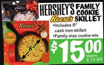 Ollie's Hershey's family cookie skillet offer