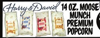 Ollie's Harry & david 14 oz. moose munch premium popcorn offer