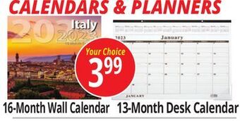 Ocean State Job Lot Calendars & planners offer