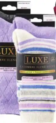 Ocean State Job Lot 2 pk. cashmere blend offer