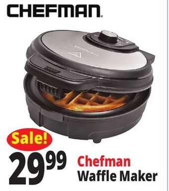 Ocean State Job Lot Chefman waffle maker offer