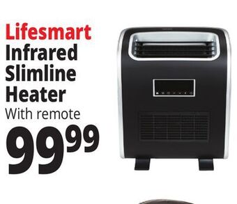 Ocean State Job Lot Lifesmart infrared slimline heater offer
