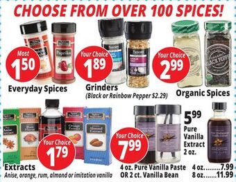 Ocean State Job Lot Choose from over 100 spices! offer