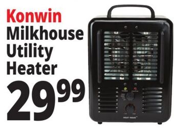 Ocean State Job Lot Konwin milkhouse utility heater offer
