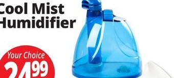 Ocean State Job Lot Cool mist humidifier offer