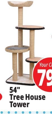 Ocean State Job Lot 54" tree house tower offer
