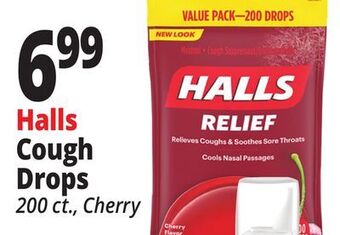 Ocean State Job Lot Halls cough drops offer