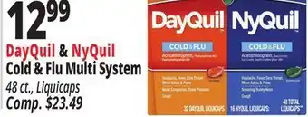 Ocean State Job Lot Dayquil & nyquil cold & flu multi system offer