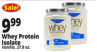 Ocean State Job Lot Whey protein isolate offer