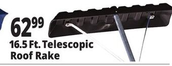 Ocean State Job Lot 16.5ft. telescopic roof rake offer