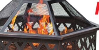 Ocean State Job Lot 27.5" deep hexagon fire pit offer