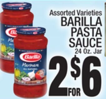 C Town Barilla pasta sauce offer