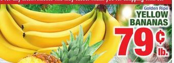 C Town Yellow bananas offer