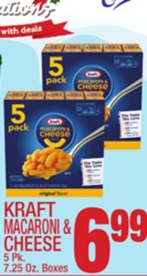 C Town Kraft macaroni & cheese offer
