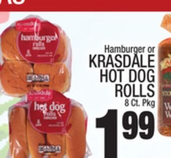 C Town Krasdale hot dog rolls offer