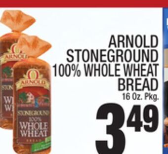 C Town Arnold stoneground 100% whole wheat bread offer