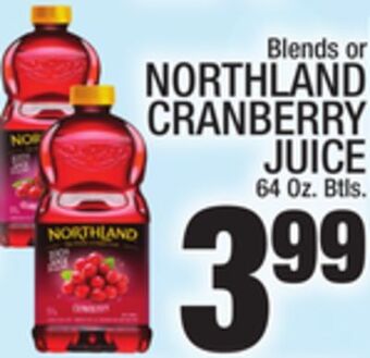 C Town Northland cranberry juice offer