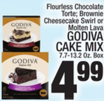 C Town Godiva cake mix offer