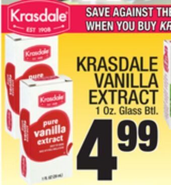 C Town Krasdale vanilla extract offer