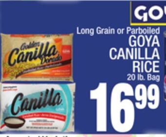 C Town Goya canilla rice offer