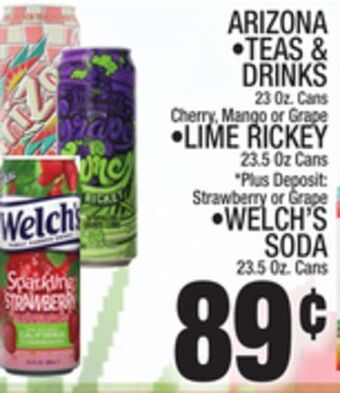 C Town Arizona • teas & drinks 23 oz. cans offer