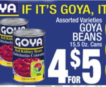 C Town Goya beans offer